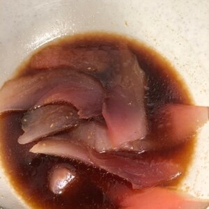 マグロ漬け（和風ユッケ）のタレ